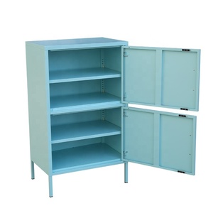 Mobiletto portaoggetti in metallo per la casa, stile nordico, semplice ed elegante, libreria in acciaio per la cameretta dei bambini - Product Image 3