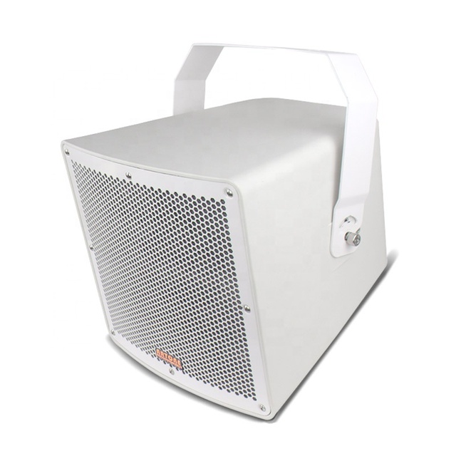 IP65 High Power 12 Inch 300W Outdoor Mosque PA Speaker 100V/8ohm Long Throw Horn Projector Mounting Bracket for Stadium Church