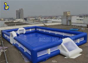 Venta caliente inflable campo <span class=keywords><strong>de</strong></span> fútbol inflable jabón campo <span class=keywords><strong>de</strong></span> fútbol B6067 - Product Image 3