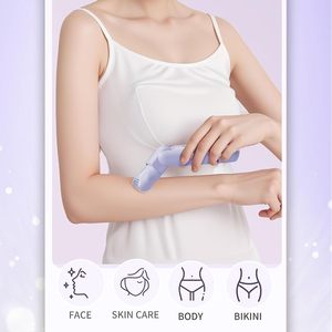 Rasoio Elettrico per Bikini 2026, Impermeabile IPX7, Ricaricabile, Trimmer per Peli Pubici e del Corpo, Rasoio Elettrico per Gambe e Peli Corporei - Product Image 4