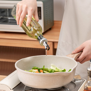 Bouteille à huile et vinaigre multifonctionnelle en verre carré, anti-fuite, compatible micro-ondes, sans BPA, écologique - Product Image 6