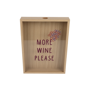<span class=keywords><strong>Caja</strong></span> <span class=keywords><strong>de</strong></span> Madera Rústica para Tapas <span class=keywords><strong>de</strong></span> Botella <span class=keywords><strong>de</strong></span> Vino, Diseño <span class=keywords><strong>de</strong></span> Uvas, para Montar en la Pared, para Coleccionistas <span class=keywords><strong>de</strong></span> Tapas <span class=keywords><strong>de</strong></span> Botella, Decoración y Almacenamiento - Product Image 2