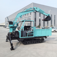 Camion à benne hydraulique amphibie tout-terrain pour la construction agricole, prix d'usine pour la vente