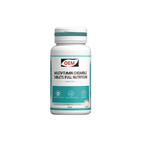 Supplément vitaminique quotidien de qualité supérieure Comprimés multivitamines à croquer à base d'aliments Pilules multivitamines personnalisées