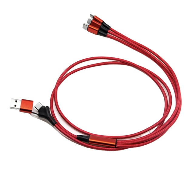 Hot Selling Multiple Universal 3in1 Charger One USB Multi 3 in 1 Charging Data USB Cable for Phone Micro USB Type C