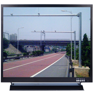 Usine directe CCTV LED moniteur 19 "pouces boîtier en métal industriel LCD CCTV caméra affichage pour système de sécurité - Product Image 4