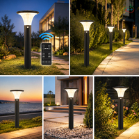 Lámpara Solar LED para Exteriores, Comercial, Impermeable IP65, 1000lm, para Jardín, Parque, Villa, Patio, Calle, Iluminación de Paisajes