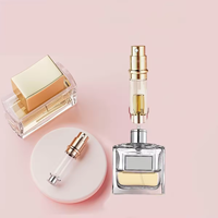 Parfum Voyage Bouteille Rechargeable 5ml Recyclable Cosmétique Vaporisateur Portable De Luxe En Cuir Parfum Atomiseur