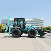 Traktor Roda Empat 50hp 60hp 80hp 90hp 120hp 140hp 160hp Mesin Diesel Mini Traktor Roda Empat untuk Pertanian (Pengiriman Pabrik)