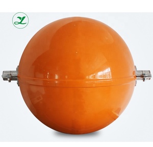 Esferas de Advertencia Duraderas de Fibra de Vidrio FRP GRP para la Seguridad de Aeronaves de Baja Altura, Marcadores de Obstáculos para Aeronaves - Product Image 3