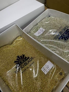 جملة خرز زجاجي ياباني أصلي توهو بوزن 450 جرام، مقاسات 8/<span class=keywords><strong>0</strong></span> 6/<span class=keywords><strong>0</strong></span> <span class=keywords><strong>11</strong></span>/<span class=keywords><strong>0</strong></span> 15/<span class=keywords><strong>0</strong></span>، أرقام PF557 PF558، خرز صغير لصناعة المجوهرات - Product Image 4