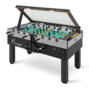 Mesa de Futbolín Comercial de 55'' Más Popular, Operada con Monedas, Cubierta de Vidrio Templado de 5mm, Mesa de Fútbol Profesional con Mecanismo de Monedas - Product Image 2