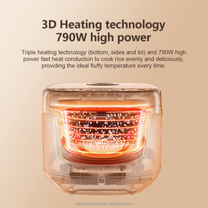 หม้อหุงข้าวไฟฟ้าอเนกประสงค์แบบ10 in 1, หม้อหุงข้าวอเนกประสงค์5L 4L บ้านอัตโนมัติคม - Product Image 2