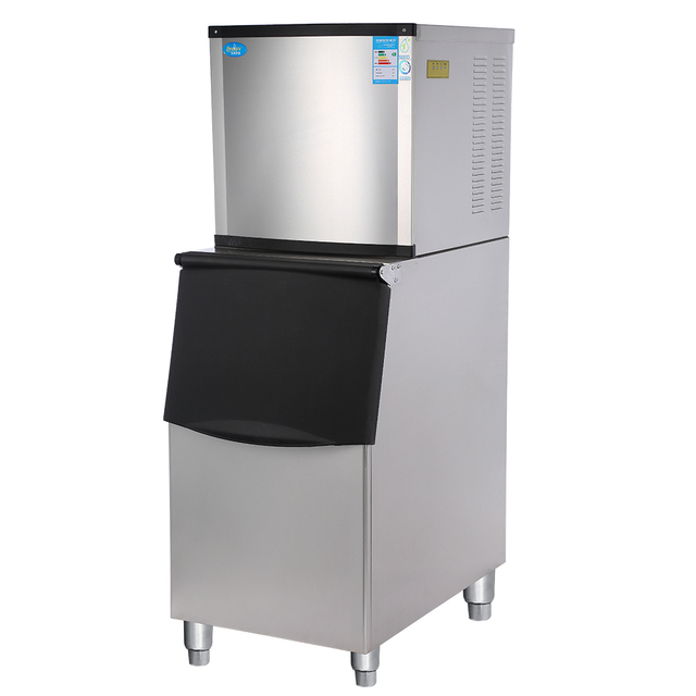 Automatic Hot Style Crescent Ice Maker with 150Kg / 24H Output Industrial Ice Cube Making Machine for Bar