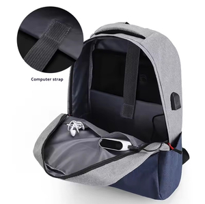 Bolsa para Portátil de Negocios Ligera, Resistente al Agua, con Puerto de Carga USB, de Fábrica - Product Image 3