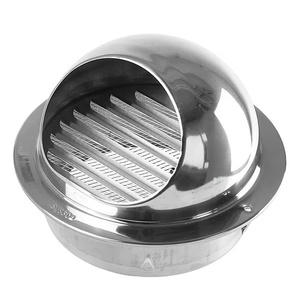 Grille sphérique moderne <span class=keywords><strong>en</strong></span> acier inoxydable, étanche à la pluie, pour applications <span class=keywords><strong>en</strong></span> gros (ventilation, sous-sol, climatisation, salon, salle <span class=keywords><strong>de</strong></span> sport, extérieur) - Product Image 5
