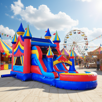 Winsun US Warehouse Ready Ship Jump House PVC Castle Lead Free Waterproof Fireproof Custom Size Carnival Inflatable Bouncy CE