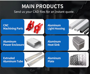 Cấp công nghiệp tùy chỉnh vòng nhôm tản nhiệt cho LED làm mát tản nhiệt đùn tản nhiệt - Product Image 4