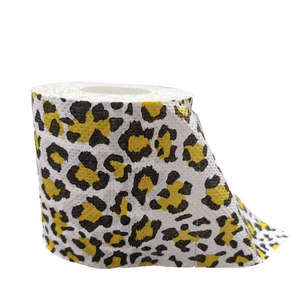 Rouleau de <span class=keywords><strong>papier</strong></span> <span class=keywords><strong>toilette</strong></span> imprimé léopard, 300 feuilles, thème animaux de la jungle et du zoo, souvenir pour décorations de fête à thème - Product Image 3