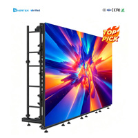 Écran LED de location pour scène événementielle intérieure/extérieure 500x500mm, mur vidéo LED P2.6 P2.9 P3.91 P4.81