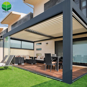 <span class=keywords><strong>Usine</strong></span> Bas Prix Personnalisé Tube Carré <span class=keywords><strong>Pergola</strong></span> Imperméable À L'eau En Aluminium Pergolas - Product Image 5