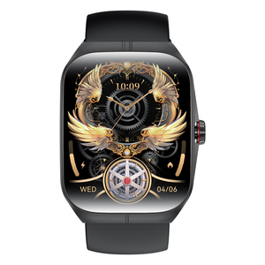 Montre connectée HK80, écran AMOLED 1,952 pouces, résolution 410x502, appels Bluetooth, NFC, suivi du rythme cardiaque, suivi du sommeil, mode multisports, étanche IP67 - Product Image 1