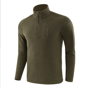 Chemises thermiques tactiques en polaire HBU816, pull-over - Product Image 1