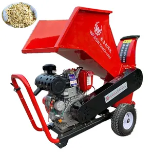 Tamburo personalizzabile macchina cippatrice trituratore con trattore pto albero intero cippatore