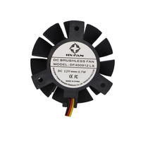 Ventilateur de refroidissement micro 40x40x09mm 12V à roulement à billes, ventilateur axial DC sans balais avec FG RD pour l'électronique industrielle