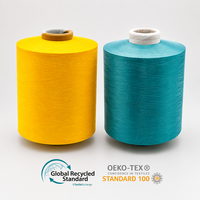 Fil DTY recyclé 100% Nylon 6/66 haute ténacité pour la couture de chaussettes et le tricot à la main