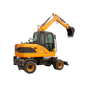 Excavadora Hidráulica Mini de Ruedas y Orugas ELORRY EL85L de Alta Calidad con Cucharones de 8T y 9T en Venta en Kenia - Product Image 4