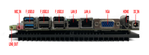 เมนบอร์ดอุตสาหกรรมสำหรับผู้ผลิต รองรับ 4K VGA USB รองรับซีพียู Broadwell-U รุ่นที่ 5 - Product Image 2