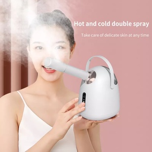 Appareil de nettoyage de la peau pour spa, salon et usage domestique, vaporisateur sans fil, vapeur chaude, steamer facial électrique ionique - Product Image 3