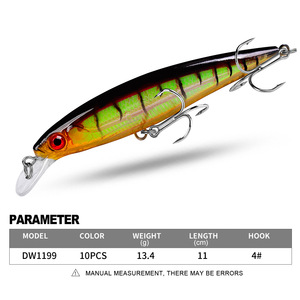 11cm Road Yaraimino 13,4G Buena prevención 10 Color Cebo Equipo <span class=keywords><strong>de</strong></span> <span class=keywords><strong>pesca</strong></span> Tienda Waizui Kill Dw1199 Señuelos <span class=keywords><strong>de</strong></span> <span class=keywords><strong>pesca</strong></span> Forma realista - Product Image 6