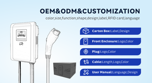 Station de recharge pour véhicules électriques INJET Vision (<span class=keywords><strong>WallBox</strong></span>) Nouveau type 1 AC 40A-80A 19,2 kW Niveau 2 Tarifs inclus Stock US Chargeur pour véhicules électriques - Product Image 6