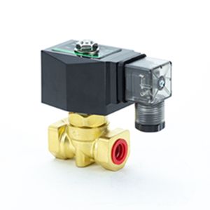 Válvula solenoide de alta presión de latón, agua, gas, aceite, aire, <span class=keywords><strong>3</strong></span>/8in, 100bar, o 10mm - Product Image 2