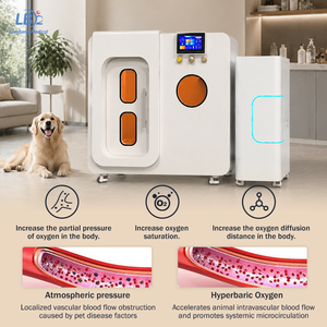 Chambre d'oxygénothérapie hyperbare certifiée CE 1.3 <span class=keywords><strong>ATA</strong></span> pour animaux de compagnie, soins intensifs, soins des plaies et contrôle des infections chez les petits animaux - Product Image 2