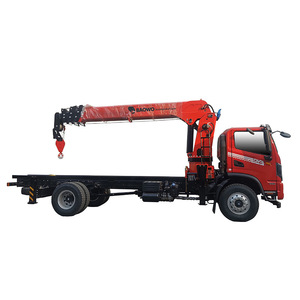 Grue de camion Baowo SqS200G-4, 8 tonnes, flèche de 15 mètres, capacité de levage hydraulique, moment de charge élevé - Product Image 5