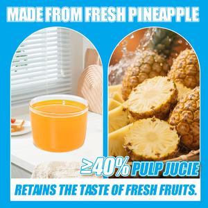 Fabricantes piña fruta mermelada jugo aguanieve jarabe bebidas concentrado para Frappe batido fruta jugo té ingredientes - Product Image 3