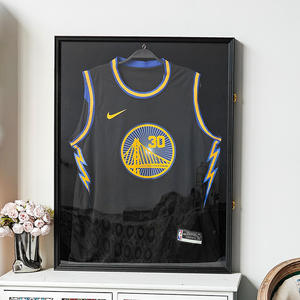 Vitrine en acrylique pour maillot <span class=keywords><strong>de</strong></span> sport, nouveau design, incassable, en MDF, thème floral, pour football - Product Image 1