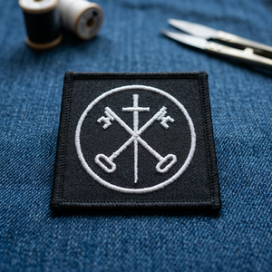 BADGE BRODÉ À LA MACHINE - Product Image 1