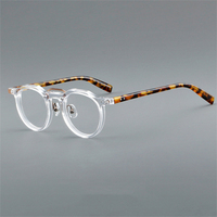 Nouvelles lunettes vintage en acétate pour femmes, monture de lunettes de haute qualité pour hommes, possibilité de verres correcteurs