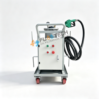 Model Populer FUOOTECH 2026 Pemurni Oli Portabel PO-100 dan Unit Transfer Pabrik Filter Oli Turbin