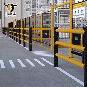 Protezione flessibile dei pedoni e barriere di sicurezza della proprietà giallo + colore nero PAS13 TUV certificato in plastica - Product Image 1