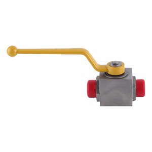 Válvula de Bola de Acero Inoxidable KHB 22LR de 1 Pulgada con Rosca Externa para Operación Manual Hidráulica de Aceite - Product Image 2