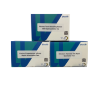 Kits de test de la progestérone canine, réactifs vétérinaires, bandelettes de test TSH, HbA1c, cortisol, CRP de Wondfo Fincare pour YG-101 YG-102