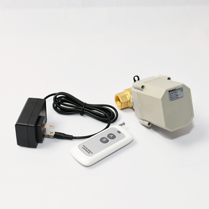 TONHE IP67 2 voies 1/2 "pouces DN15 actionneur motorisé à distance sans fil vanne à boisseau sphérique en laiton avec adaptateur secteur - Product Image 5