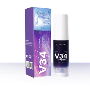 2024 Top Sale Sensitive Free for Teeth <strong>Colour</strong> <strong>Corrector</strong> Custom Logo Eu Formula Purple Whitening V34 <strong>Toothpaste</strong> - Product Image 1
