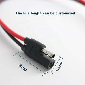 Kabel Daya Ekstensi Karet Industri SAE untuk Panel Penerangan Surya, Kabel Sambungan Fotovoltaik, Konduktor Tembaga, Isolasi PVC - Product Image 2