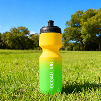 Bouteille d'eau de sport extra épaisse de 660 ml, 100% sans BPA, durable, étanche, pour le cyclisme, la salle de sport, la course à pied